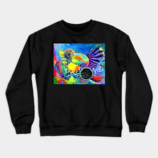 Ocean Ghosts fig A Crewneck Sweatshirt